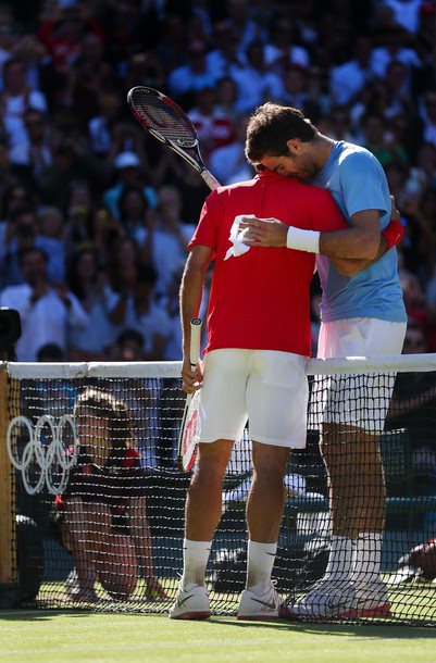 ロンドンオリンピック12 テニス Sf フェデラーvsデルポトロ ジョコビッチvsマレー テニスづくしのブログ